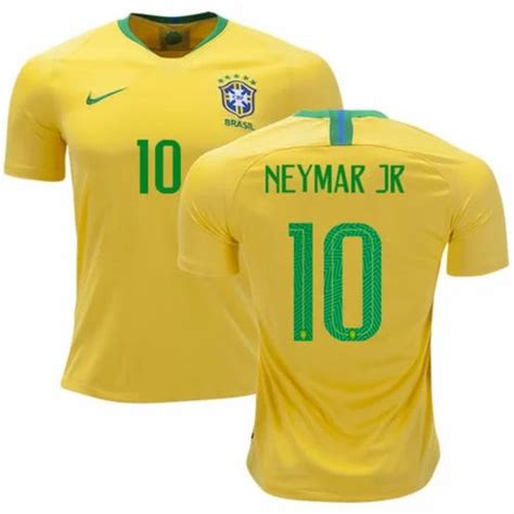 Football Printed BRAZIL NATIONAL TEAM JERSEY at Rs 169/piece in ...