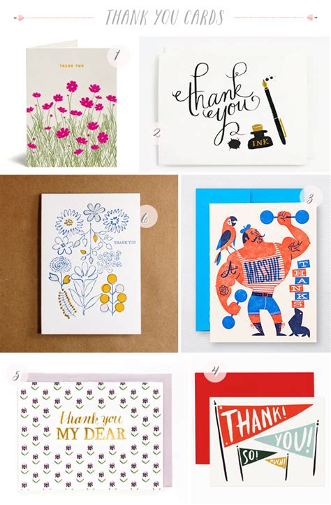 Stationery A - Z: Thank You Cards