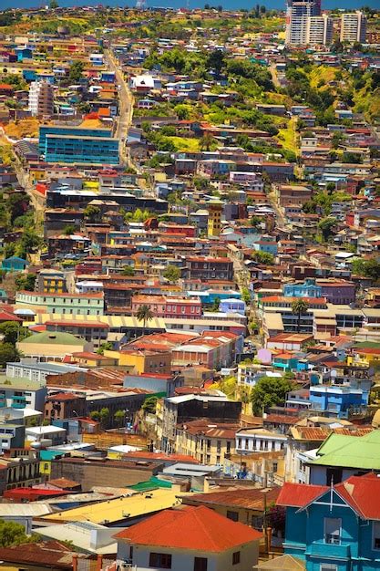 Premium Photo | City of valparaiso chile