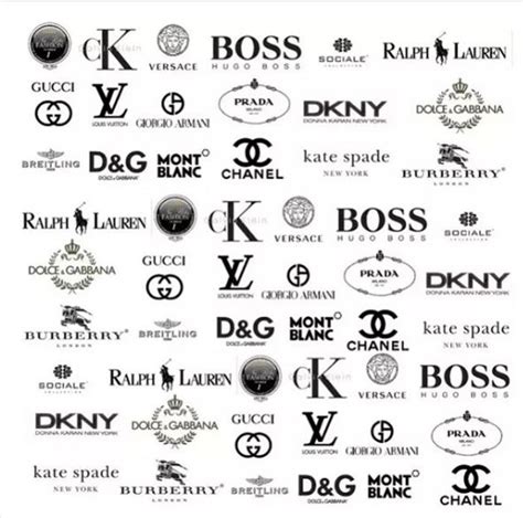 International Brands of all time | Loghi di moda, Logo per marchio di ...