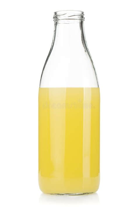 Lemon juice bottle stock photo. Image of beverage, open - 24579682