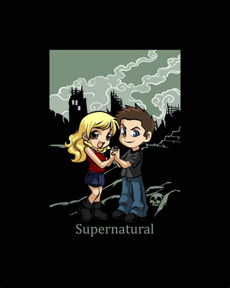 Dean and Jo, Supernatural Commission by TheSpyWhoLuvedMe on DeviantArt