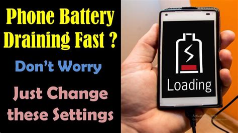 Things that cause your battery to drain faster and ways to fix it