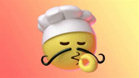 muah, animated emoji, chefs kiss – GIF