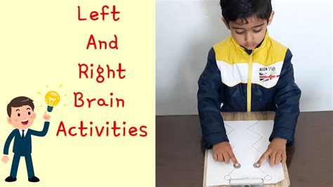 left and right brain activities| eye and hand coordination| mind ...