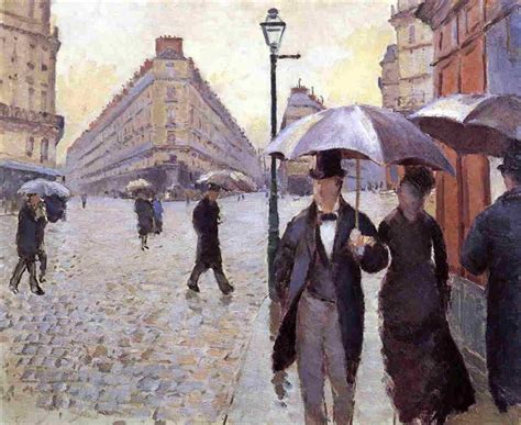 Paris, a Rainy Day, 1877 - Gustave Caillebotte - WikiArt.org