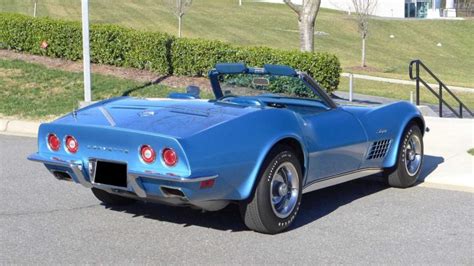 Mulsanne Blue 1971 Chevrolet Corvette