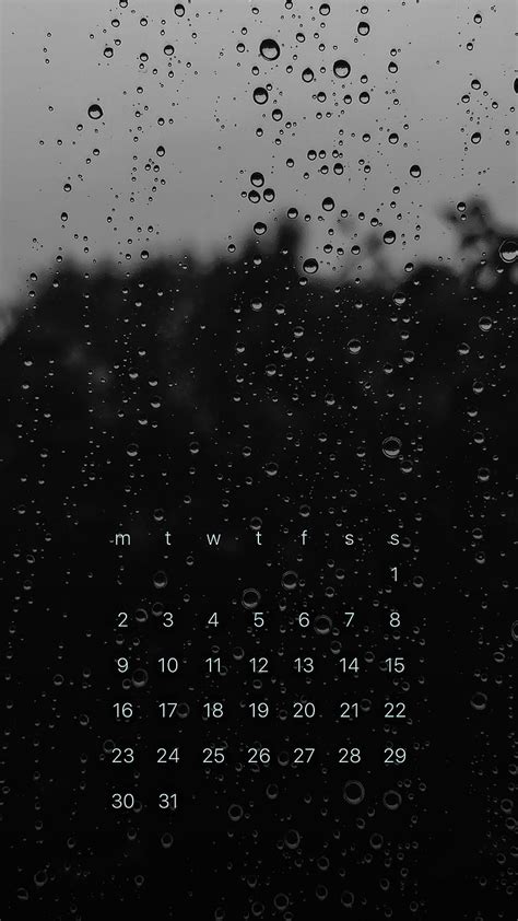 Dark Minimal, calendar, october, oct, productivity, HD phone wallpaper ...