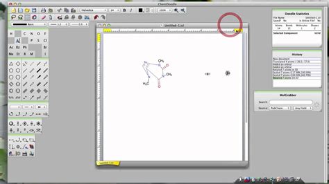 ChemDoodle Interface Overview Tutorial - YouTube