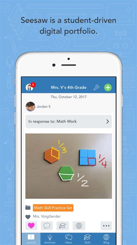 Seesaw: The Learning Journal #Video#amp#apps#ios Seesaw App, Family ...