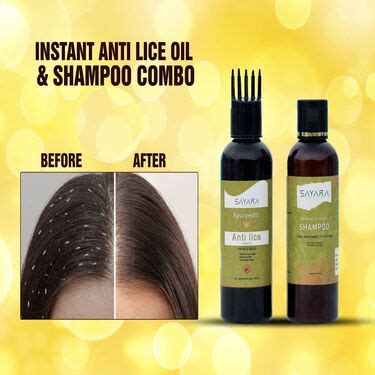 Buy Instant Anti Lice Hair Oil & Shampoo Combo Online at Best Price in ...