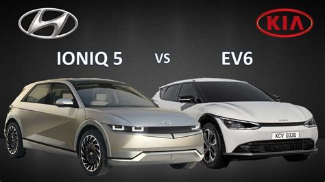 KIA EV6 vs HYUNDAI IONIQ 5 | Visual comparison - YouTube