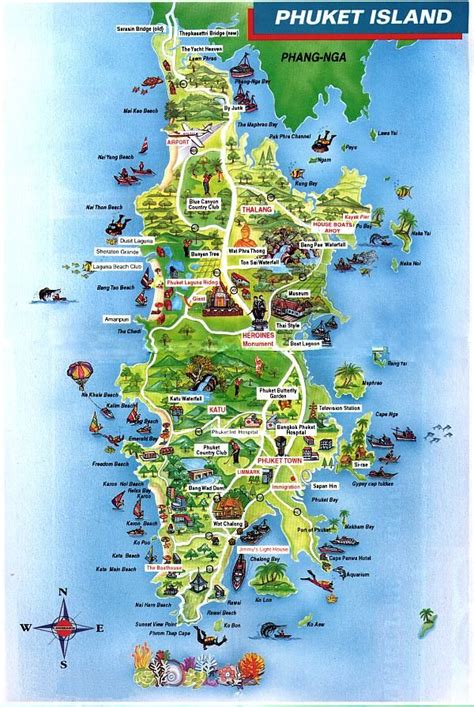 phuket map - Google Search | Galleri