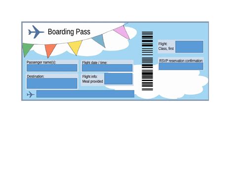 16 Real & Fake Boarding Pass Templates - 100% FREE ᐅ TemplateLab