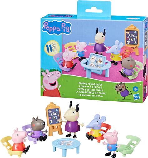 Peppa Pig Peppa's Playgroup Playset, Medium : Amazon.co.uk: Toys & Games