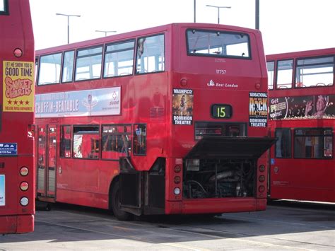 East London Buses 17757 shows off it's rear end ! 24/10/10… | Flickr