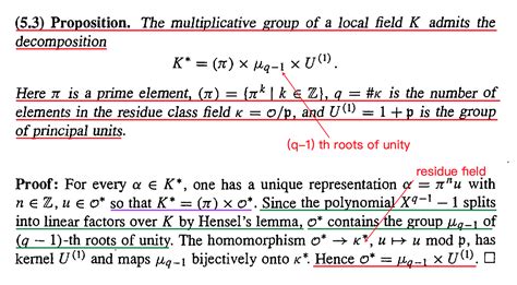 Proposition 5.3 in Neukirch's algebraic number theory - Mathematics ...