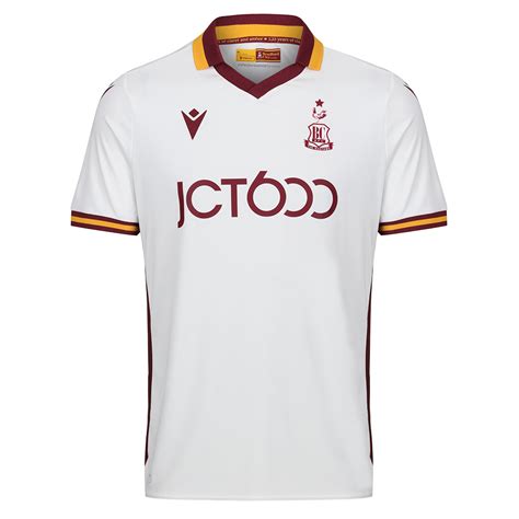 Jnr 23/24 Away Jersey S/S – Bradford City AFC