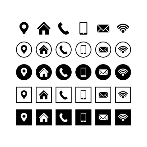 Cv Icon Set Vector Art, Icons, and Graphics for Free Download