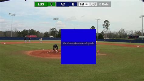 LIVESTREAM: BASEBALL - ANDREW COLLEGE VS. EAST GA. STATE - YouTube