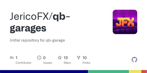 GitHub - JericoFX/qb-garages: Initial repository for qb-garage