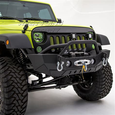 Car & Truck Exterior Parts 2018-2020 Jeep Wrangler JL Front End Grille ...