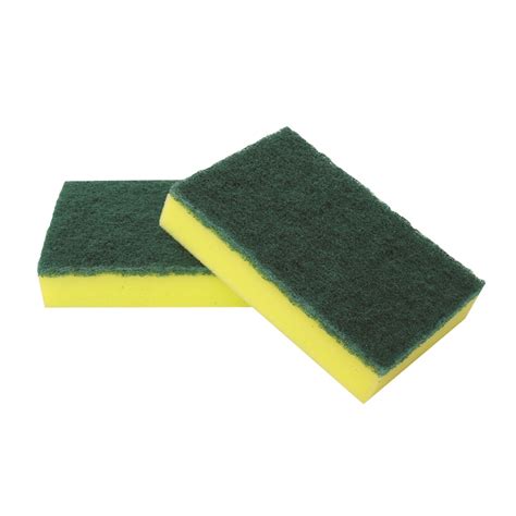 Mr Clean Workplus Power Sponge Scourer - 10 Pack | Bunnings Warehouse