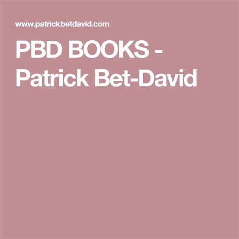 PBD BOOKS - Patrick Bet-David | Books, Patrick, David