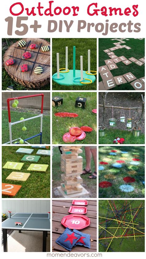 DIY Outdoor Games – 15+ Awesome Project Ideas for Backyard Fun!