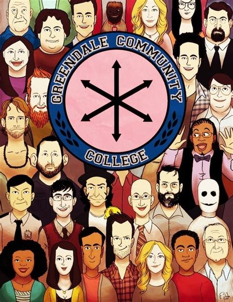 The 101 Best Pieces Of "Community" Fan Art | Community tv show ...