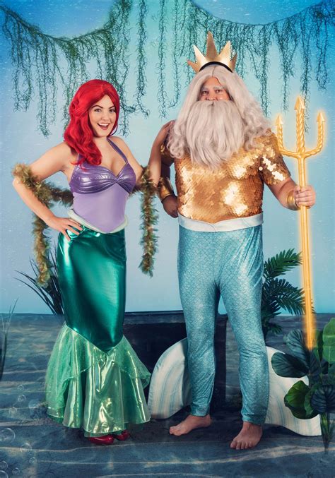 Exclusive Disney King Triton Halloween Costume for Men