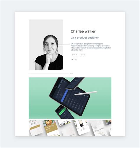 Product Design Portfolio Template