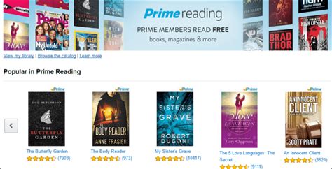 Amazon Offers Prime Reading: Offers Thousands of Free Books and Magazines