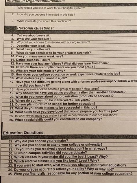 Solved I have a mock interview for a medical assistant | Chegg.com