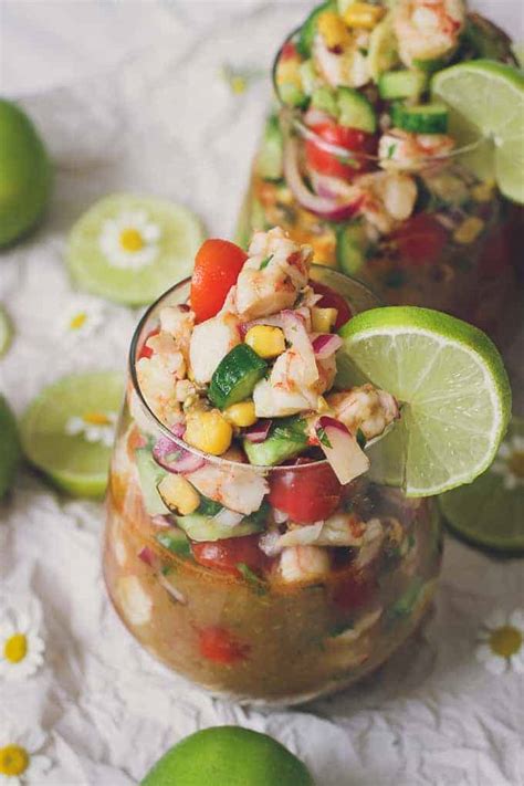 BEST Mexican Shrimp Ceviche Recipe - VIDEO!! | Honest & Tasty