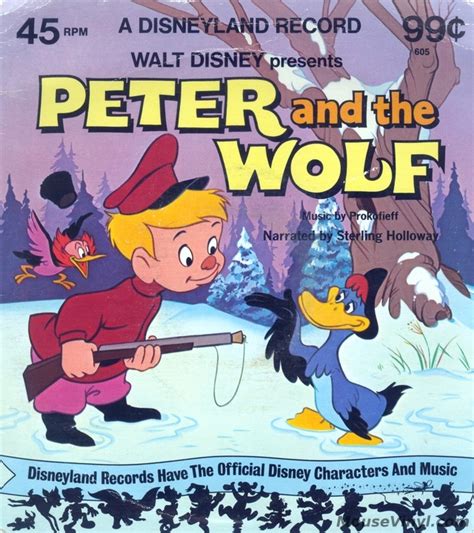 Walt Disney Presents Peter and the Wolf by Disneyland Records ...