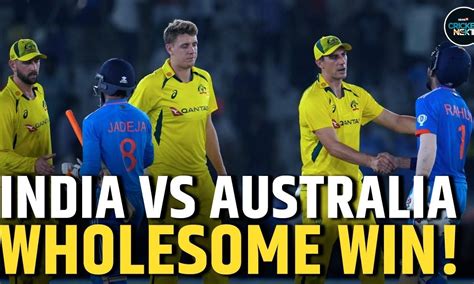 Ind vs Aus 1st ODI Highlights: India beat Australia by 5 Wickets, Gain ...