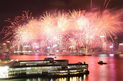 Hong Kong Chinese New Year Fireworks 2025