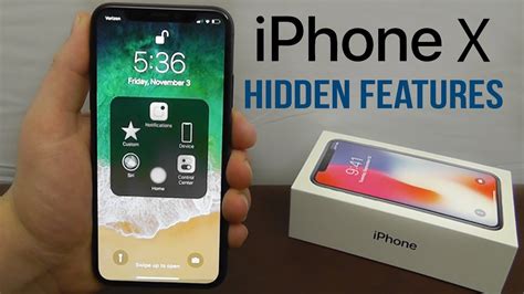 iPhone X Hidden Features - Top 10 List - YouTube