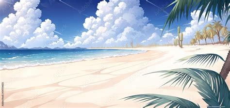 Art for anime series. Desert. Sand. Sunset. Cloud. AI generated art ...