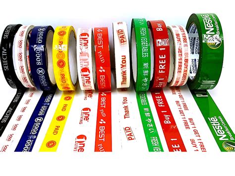 OPP Printed and Color Packaging Tape – Zonsan Marketing