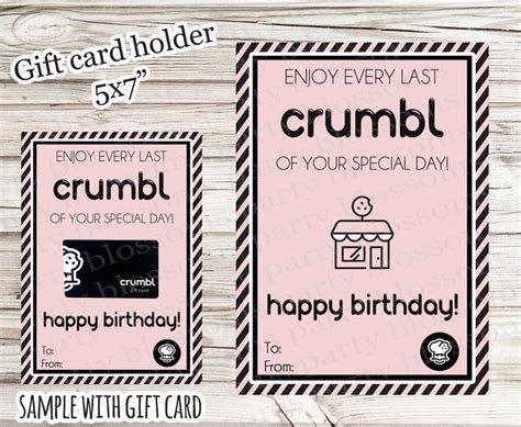 INSTANT DOWNLOAD: Enjoy Every Crumbl of Your Birthday Cookie - Etsy ...