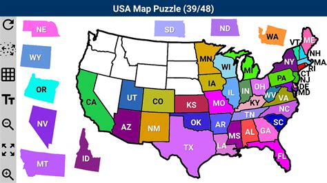 Map Of Usa Quiz – Topographic Map of Usa with States