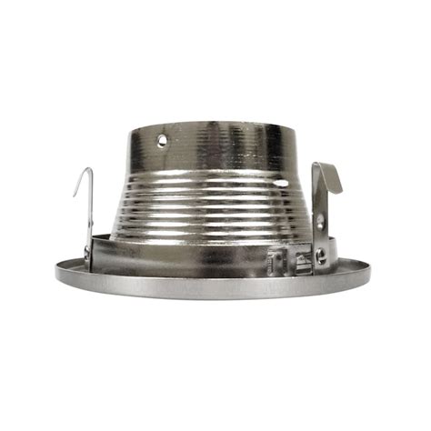 Nicor Lighting 19501X 3-in Nickel Baffle Recessed Light Trim 19501NK at ...