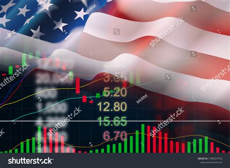 United States America Stock Market Analysis Stock Illustration ...