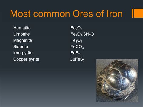 Minerals - Presentation Geography