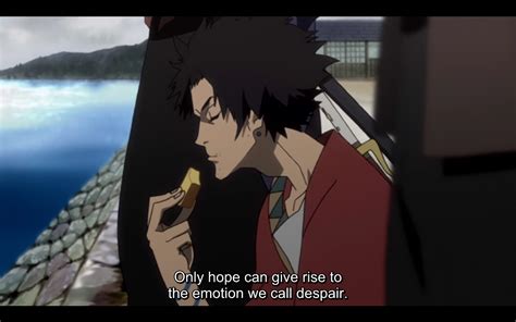 Surprising words of wisdom from Mugen - Samurai Champloo | Anime ...