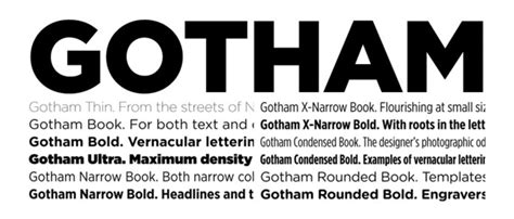 Gotham Bold Font | xFonts.pro