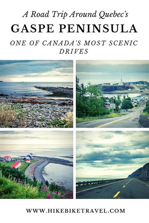 Gaspe Peninsula Road Trip in Quebec | Gaspe, East coast travel, Trip