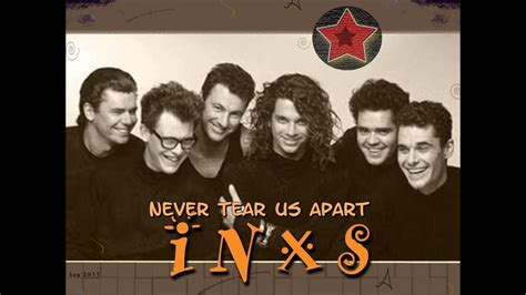 INXS - Never Tear Us Apart - 80's Lyrics - YouTube